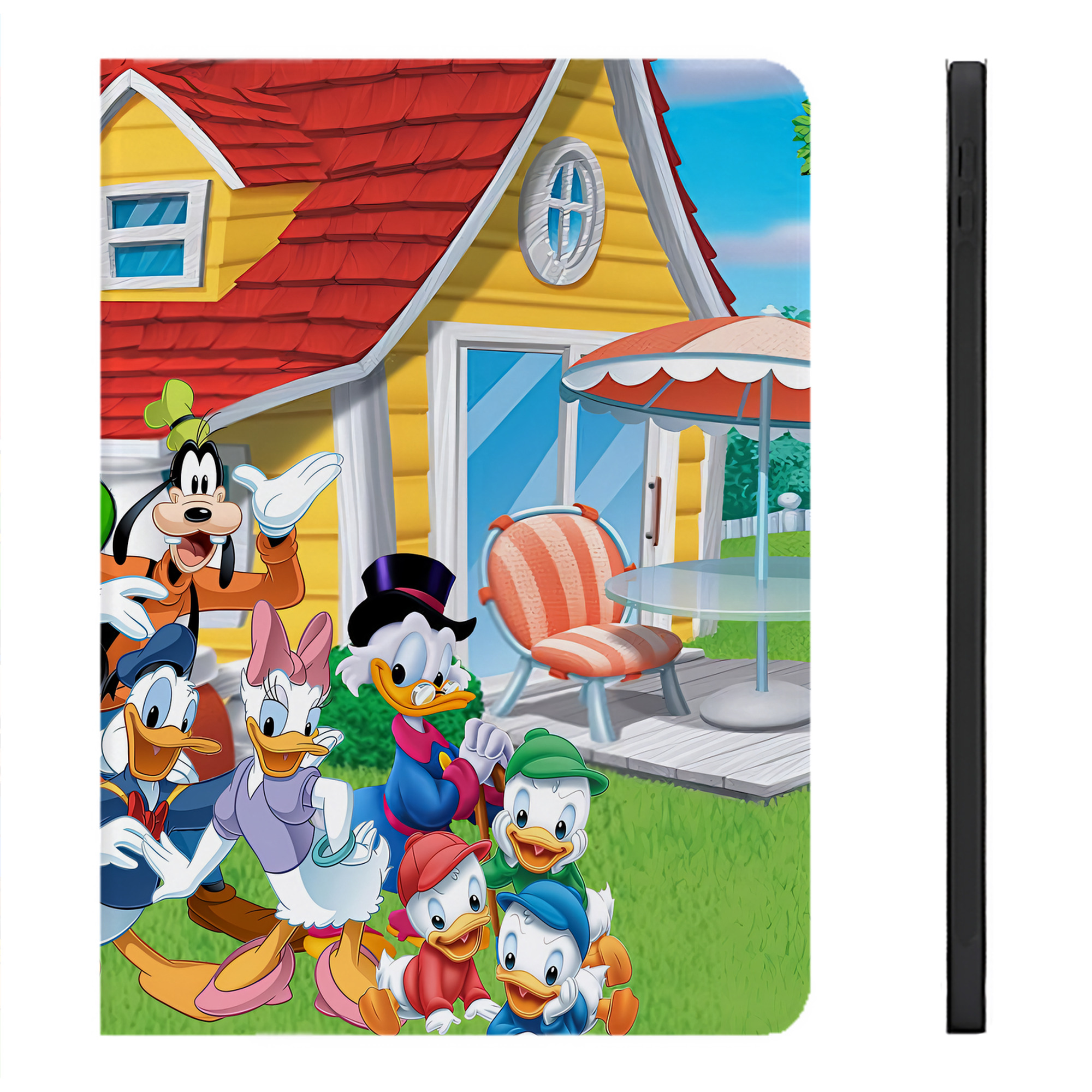 （画像用） ミッキーマウス Mickey Mouse IPadケース ペンホルダー付き ブックスタイルデザイン